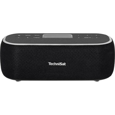 TechniSat DIGITRADIO BT 1 Radio da tavolo DAB+, FM AUX, Bluetooth Vivavoce , incl. Microfono, Funzione allarme, ricaric (1/5)