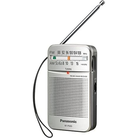 Panasonic RF-P50DEG Taschenradio UKW    Silber