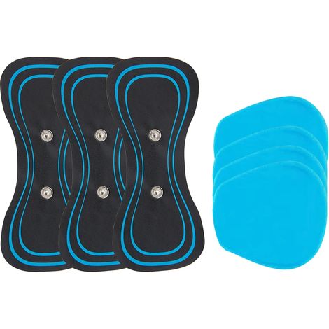 EMS-Massagepads für Nacken, Hüfte und Körper, mit Klebestreifen zur Linderung von Muskelschmerzen (Art.-Nr. 04167) – AquaForge