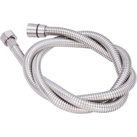 G1/2 Duschschlauch für Warmwasserbereiter, 1,5 Meter langer, platzfester, flexibler Schlauch, gebürstete Oberfläche, kompatibel mit Warm- und Kaltwasser-Duschköpfen (1/5)