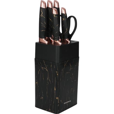 Set di coltelli da cucina in un blocco da 6 pezzi KLAUSBERG KB-7770