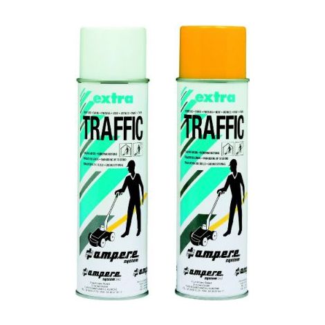 Espray de marcado de suelo Traffic Extra 500ml amarillo (por 12)