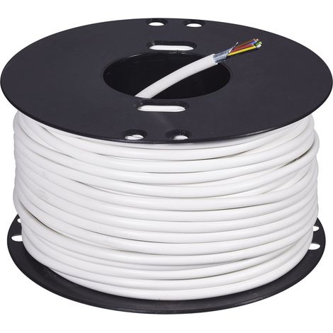 ABUS AZ6360 Alarmkabel LiFY 8 x 0.22 mm² Weiß 50 m (1/2)