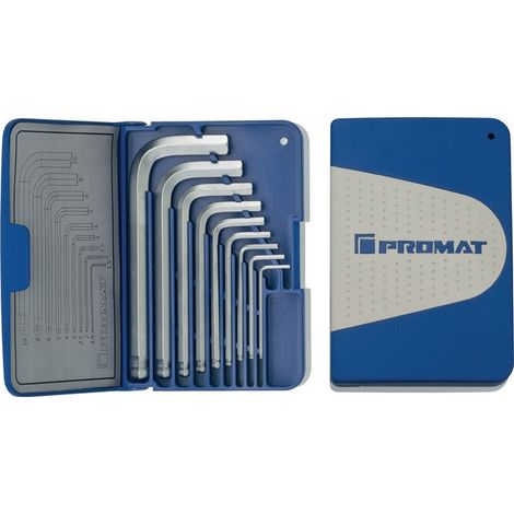 Set di cacciaviti offset, 9 pezzi, custodia pieghevole 1,5-10 mm