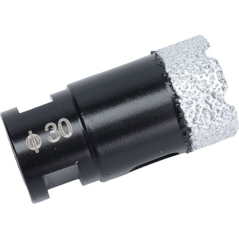 Foret diamanté 30mm M14 pour carrelage, marbre et granit, perçage humide (1/5)
