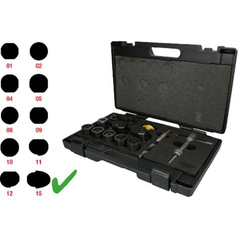 KS TOOLS Jeu de poinçons pour capteurs de distance Ford (PDC), 30 pcs ( 140.2560 ) (1/5)