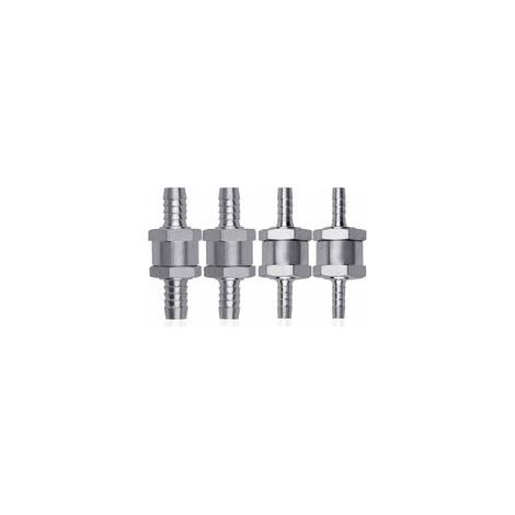 4 Pcs Clapet Anti-retour Gasoil en Alliage d\'aluminium, 6/8/10/12mm Clapet de Carburant avec Flche pour Essence Diesel Voiture Bateau Moto (1/5)