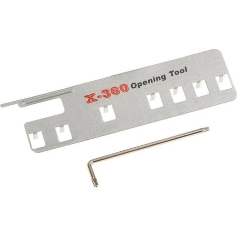Desbloqueo de los destornilladores de los kits de herramientas de apertura de la consola para las cajas T8 y T10 (1/5)