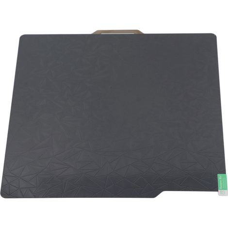 Plateau d'impression 3D revêtement PEI motif diamant acier ressort 257x257mm lit chauffant pour Bambu Lab X1 PLP PLS (1/5)