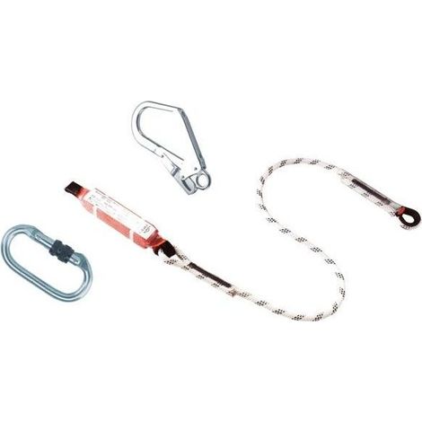 Camp 5040101 Cordino Anticaduta Shock Absorber Limited EN 355 Tirante d'Aria Ridotto 220 cm 0.9 Kg