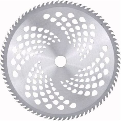 Lame de débroussailleuse en alliage de carbure de 25,4 cm pour désherbeur, 3 lames de désherbage Lame de coupe-herbe Lame de scie circulaire Lame de débroussailleuse 40T, 60T, 80T (1/4)