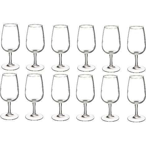 Lot de 12 verres à vin - 21 cl - Viticole - Livraison gratuite