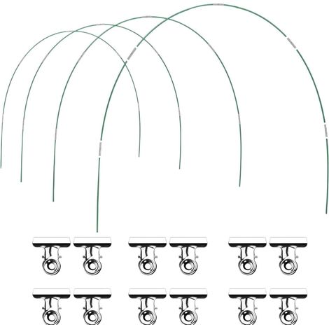 Arceau de Jardin - Arceau Réglable pour Planches Surélevées - Structure