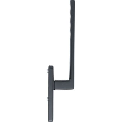 HOPPE® Handhebelgarnitur Toulon HS-0737/419N-AS, ohne Schrauben, Aluminium, 11668745 (1/3)