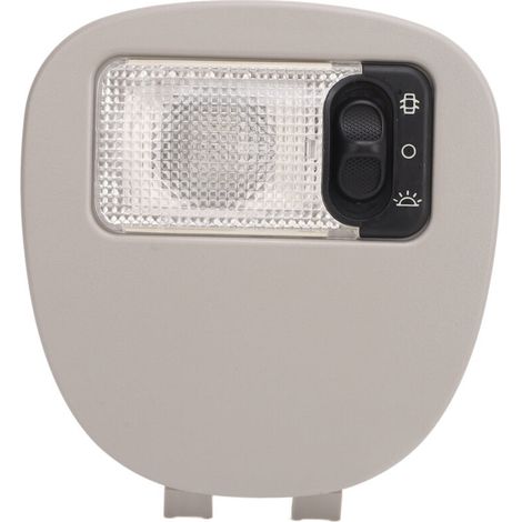 Luz de lectura interior en forma de cúpula con panel, ajuste preciso y protección contra arañazos – Número de pieza 8146G2 para Peugeot 206/207