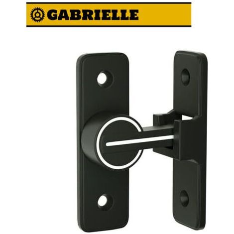Illuminated Sliding Interior Door Lock, 90° Swivel Door Hook Latch, Anti-Theft Latch Bolt, for Doors, Windows (90 Degree) (1/5)