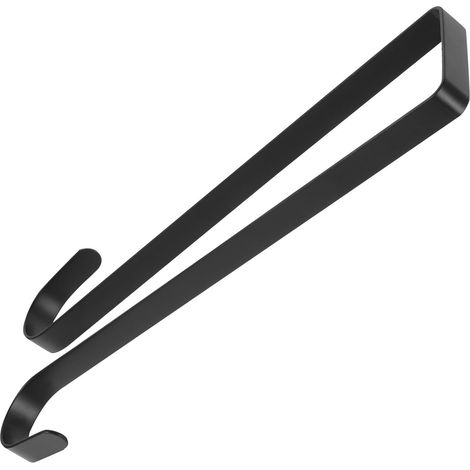 Gancho para Puerta de Hierro Negro Diseño Festivo and Fácil (1/5)