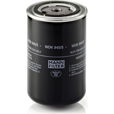 Filtro gasoil WDK9405 MANN-FILTER WDK9405