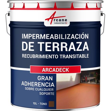Membrana líquida transitable, Membrana para terrazas transitable, impermeabilización con ARCATERRASSE