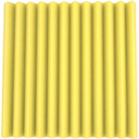 Décorations de fêtes 12pcs mousse acoustique éponge d'absorption et d'arrêt du son studio ktv insonorisation