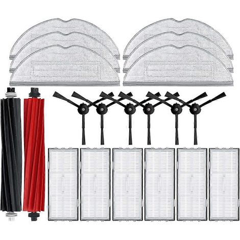 Filtre pour aspirateur brosse pour aspirateur Filtre de brosse pour aspirateur filtre de S8 Pro Ultra S8 S8+ Accessoires Side Brosse Filtre Serpillière Cloth Robot Aspirateur pièce détachée (1/5)