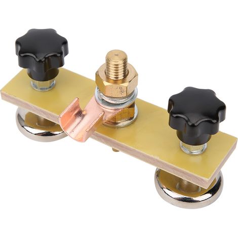 Accessoires pour outils de soudage à double tête : tête magnétique, fil de masse (1/5)