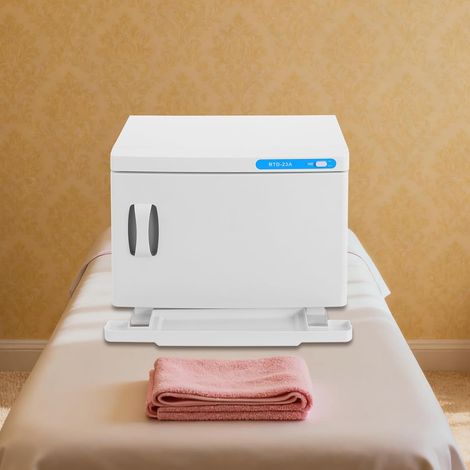 Handtuchwärmer, 23L 200W Handtuchheizschrank Kosmetik Kompressen Towel Handtuch Wärmer Hot Cabinet, Friseursalon Kosmetikstudio Spa (1/5)