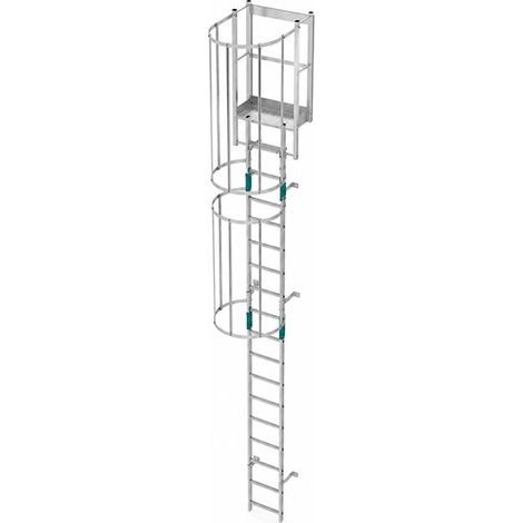 Echelle à crinoline - Hauteur à franchir de 3,46 à 4,3m - CRINO-SF/003 (1/5)