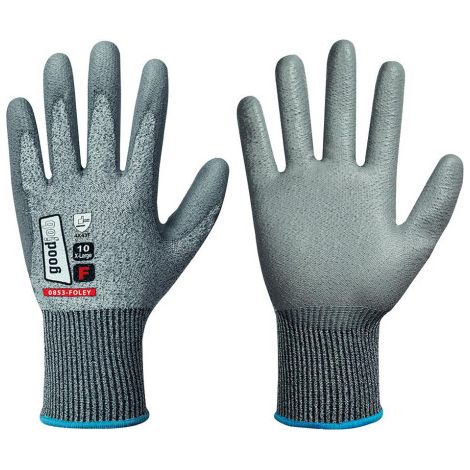 Gant de protection contre les coupures FOLEY. Cut F. gris. Taille.7 (Par 10)