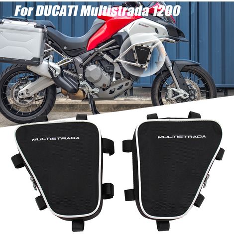 Sacoche étanche pour outils de moto, compatible avec le cadre et le pare-chocs du Ducati Multistrada 1200