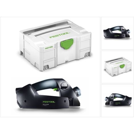 Festool EHL 65 EQ-Plus Cepillo monomanual 720 W en SYSTAINER + Accesorios ( 574557 )