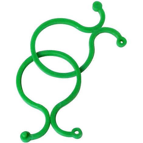 La pince à boucle en forme de 8 est utilisée comme pince pour plantes de jardin et comme support pour plantes. (1/5)