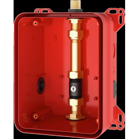 KWC Rohbauset, F3, Systembox R3, Duschen, Kalt- Oder Vorgemisches Warmwasser (1/2)