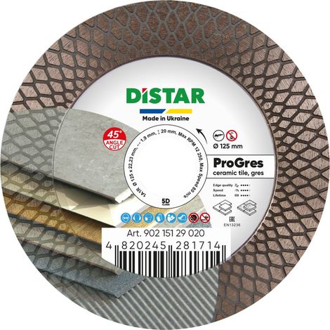 Diamantscheibe PRO Steinzeug 1251,98/2022,23 - TD-DI 1714 (1/4)