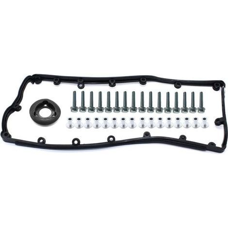Jeu de boulons de joint de cache-culbuteur de soupape 070103469A Kit de joint de cache-culbuteur pour moteur de voiture compatible VW T5 Transporter 2.5 Tdi 2003-2009 070115315A SI-AT58044