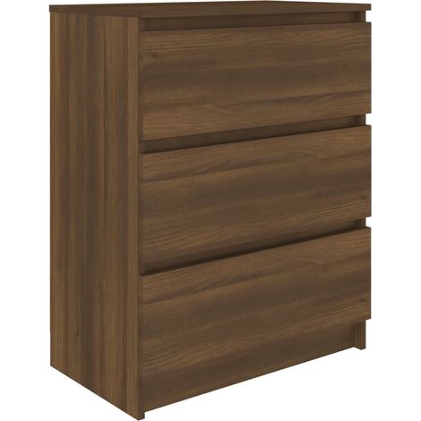 Buffet Eiche Braun 60x35x76 cm Ingenieurholz