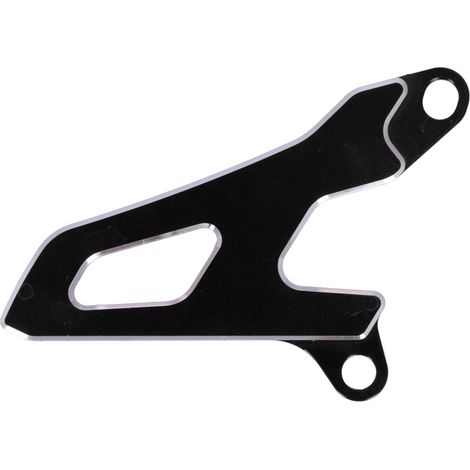 Cache-pignon avant en alliage d'aluminium pour Yamaha YZ250X 2016-2020, noir. (1/5)