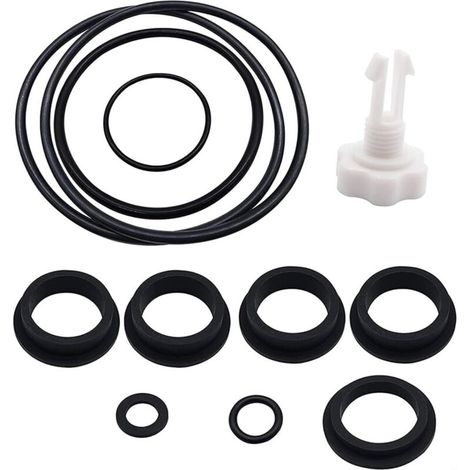 25013 Kit de remplacement avec joint torique pour pompe à sable Intex avec soupape de libération d'air pour équipement de piscine (1/5)