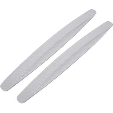 Autocollant De Pare-chocs De Voiture De Bande Anti-Collision En Caoutchouc Universel De 4 Paquets - Blanc (1/5)