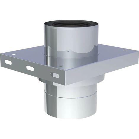 Plaque de base pour support interm. avec aspiration d'air entrant