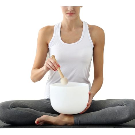 Singing Bowl, 10 Zoll, Quarzmaterial, 440 Hz Frequenz, Runde Form, Keine Montage Erforderlich (1/5)