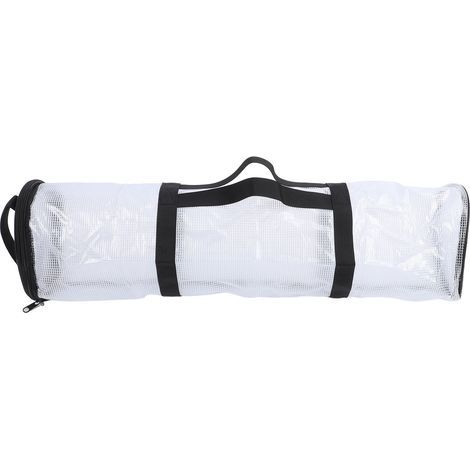 Organisateur d'emballage de cadeaux Portable, grande capacité, étanche, pliable, conteneur en papier d'emballage Transparent pour Xams, blanc Transparent (1/5)