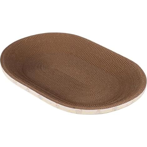Griffoir en carton pour chat - 1 pièce - Lit pour animal domestique - Tapis (1/5)