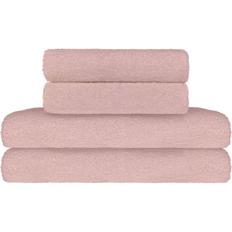 Set Asciugamani Bagno 100% Cotone Super Assorbenti Telo Doccia Spugna Professionali Salvietta Lavetta Viso Asciugamano Salviette Teli Asciugamano Ospite Qualità Hotel Lavette 2 teli doccia+4 asciugama