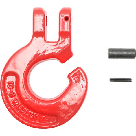 Gancio con bullone per catena a maglie da 10 mm, capacità di carico massima 6,3T (1/3)