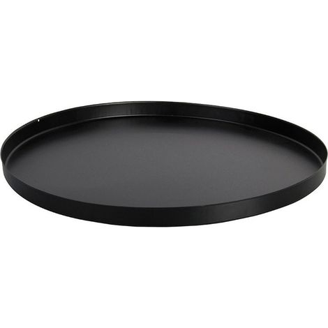 Placa inferior redonda para cesta para fuego (1/4)
