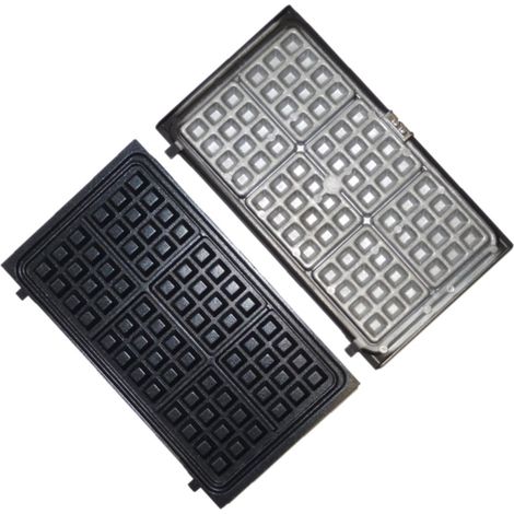 Ersatzteil - Waffelplatte (x 2) -  - TEFAL