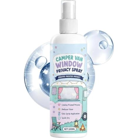Verre Dépoli Spray 100ml Anti-Reflet Séchage Rapide Film Translucide (1/5)