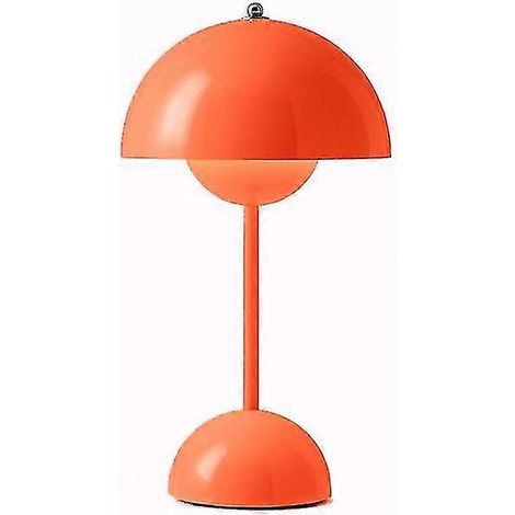 Veilleuse champignon nordique - Lampe de table LED en forme de bouton de fleur, lampe de chevet USB pour chambre nuptiale, bureau, chambre à coucher - Décoration moderne et épurée ZY (1/5)