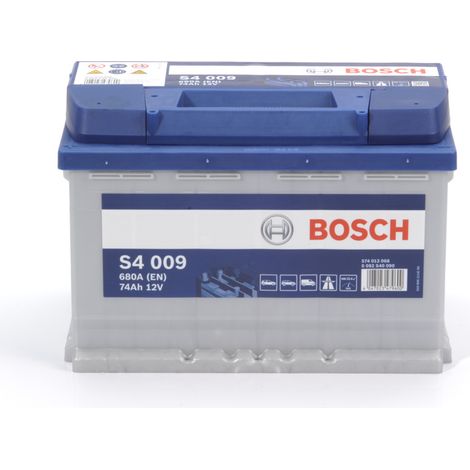 Batterie Bosch S4009 12v 74ah 680A 0092S40090 L3G